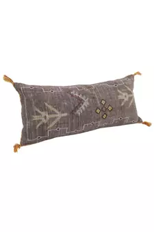 Eyda Embroidered Linen Cushion Covers Set of 2