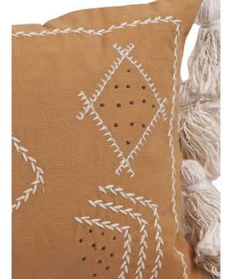 Eyda Embroidered Cotton Cushion Covers Set of 2 1