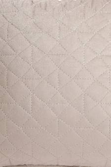 Eyda Velvet Grey Color Set of 2 Quilted Cushion Cover