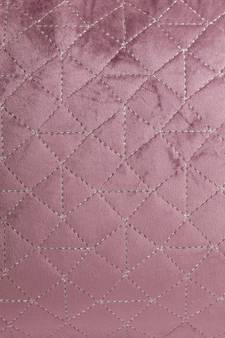 Eyda Velvet Purple Color Set of 2 Quilted Cushion Cover