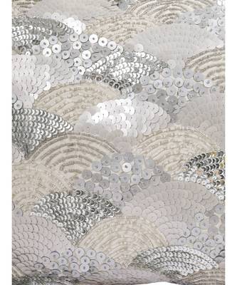 Eyda Silver Embellished Set of 2 Cushion Cover 1