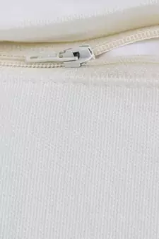 Eyda Super Soft Grey Color Set of 2 Embroidered Cushion Cover