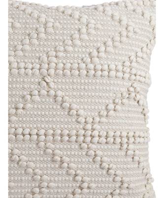 Eyda Off White Hand Woven Cotton Set of 2 Cushion Cover 2