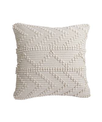 Eyda Off White Hand Woven Cotton Set of 2 Cushion Cover 4