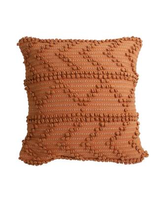 Eyda Rust Hand Woven Cotton Set of 2 Cushion Cover 4