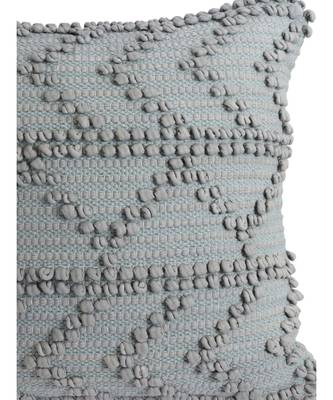 Eyda Grey Hand Woven Cotton Set of 2 Cushion Cover 2