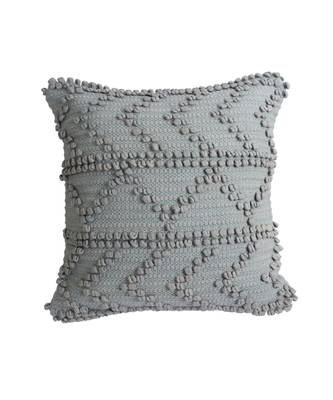 Eyda Grey Hand Woven Cotton Set of 2 Cushion Cover 4