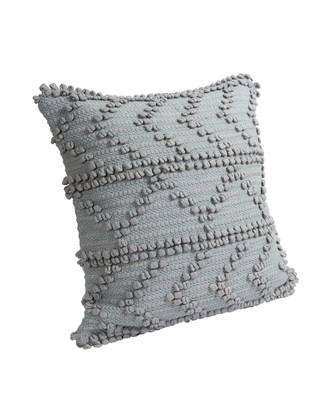 Eyda Grey Hand Woven Cotton Set of 2 Cushion Cover 5