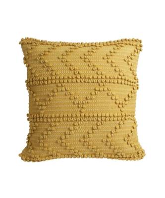 Eyda Yellow Hand Woven Cotton Set of 2 Cushion Cover 4