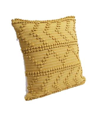 Eyda Yellow Hand Woven Cotton Set of 2 Cushion Cover 5