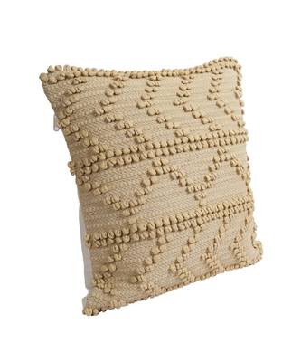 Eyda Beige Hand Woven Cotton Set of 2 Cushion Cover 5