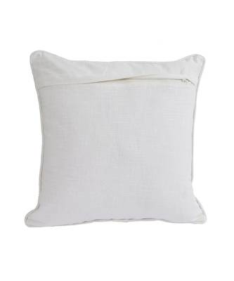 Eyda Ivory Beaded Cotton Set of 2 Cushion Cover 3