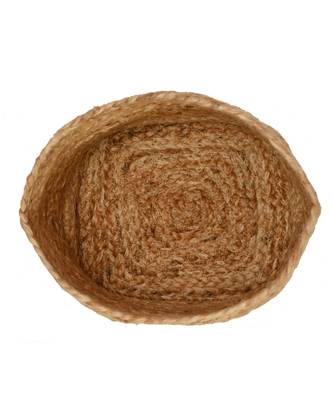 Jute Plain Storage Basket Square, plain, 18x18 cm 4