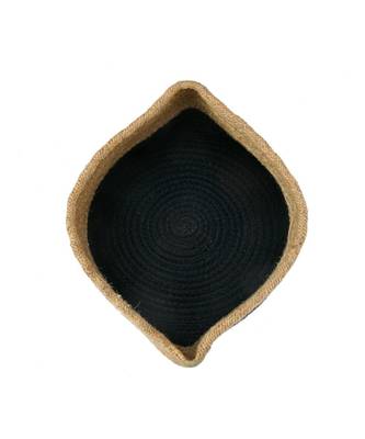 Jute Basket | Black Bottom | 14 Inches 4