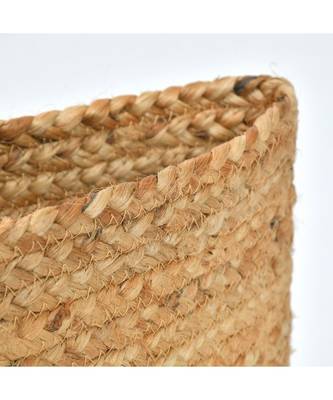 Jute Basket | Plain | 6x6 inches | Pack of 1 4
