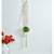 Macrame Plant Hanger | Designer | White | Criss Cross | Pack of 1