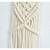 Macrame Plant Hanger | Designer | White | Criss Cross | Pack of 1
