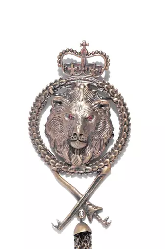 The Crowned Lion Brooch