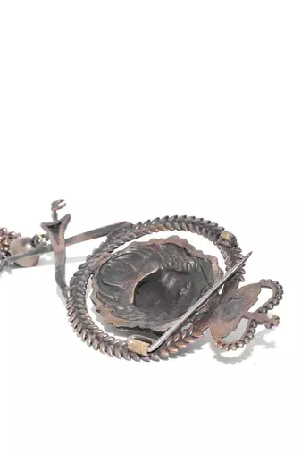 The Crowned Lion Brooch