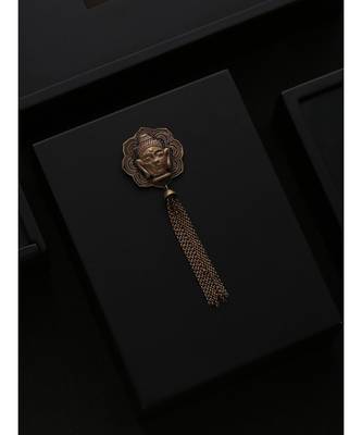 The Buddha Face Brooch 1