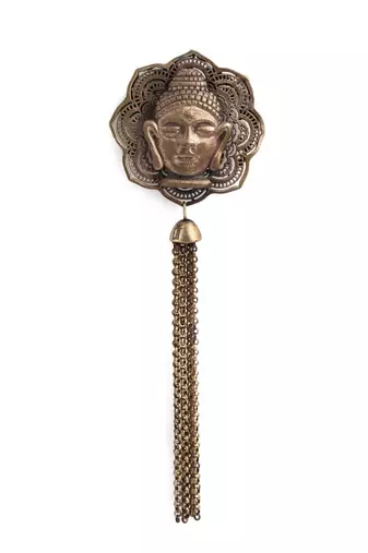 The Buddha Face Brooch