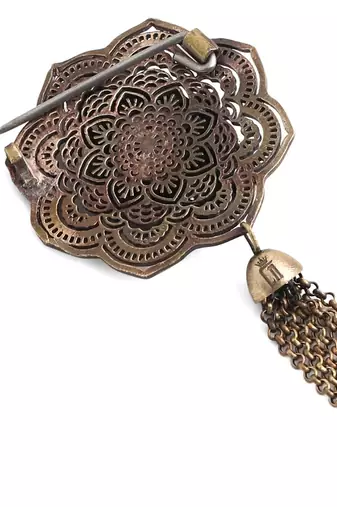 The Buddha Face Brooch