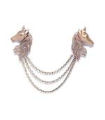 The Duo Horse Brooch