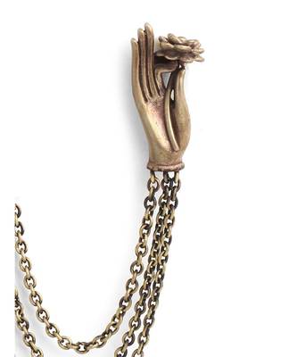 The Buddha- Script Brooch 4