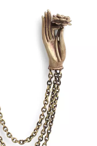 The Buddha- Script Brooch