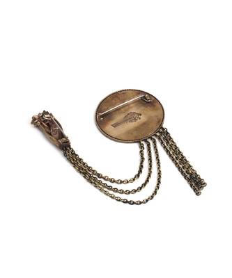 The Buddha- Script Brooch 5