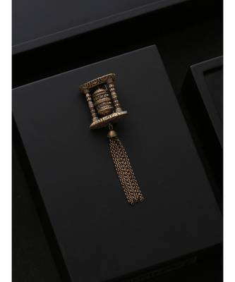 The Buddhist Prayer Wheel Brooch 1