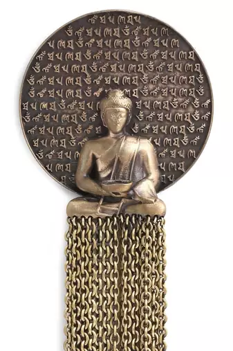 The Dhyana Buddha Brooch