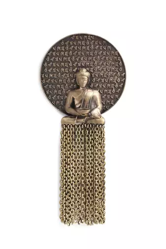 The Dhyana Buddha Brooch
