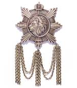 The Almighty Lion Brooch