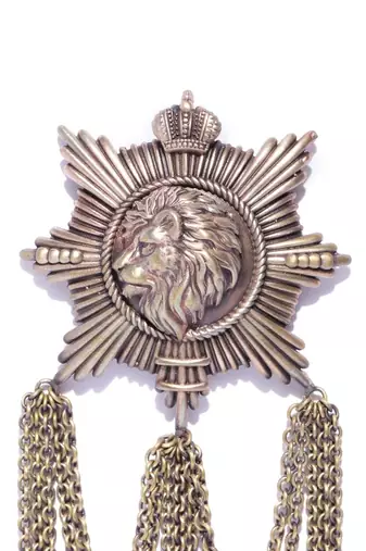 The Almighty Lion Brooch