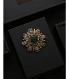 The Stone Coin Brooch