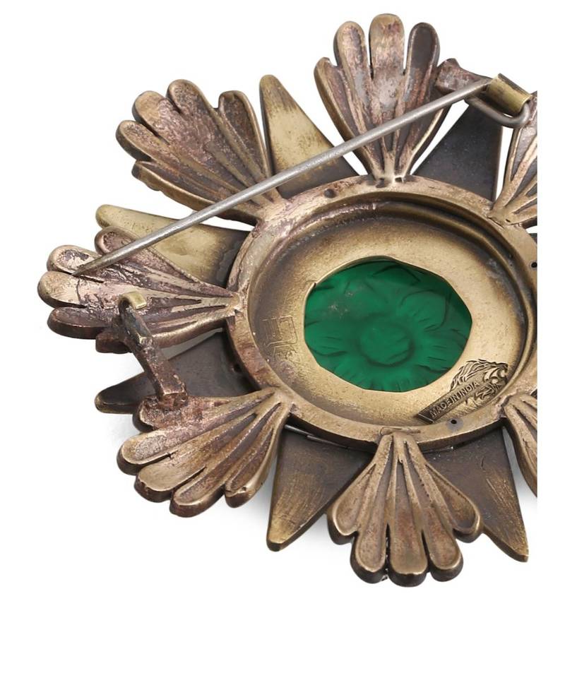 The Stone Coin Brooch