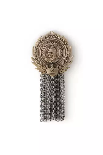 Russia Coin brooch