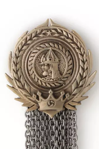 Russia Coin brooch