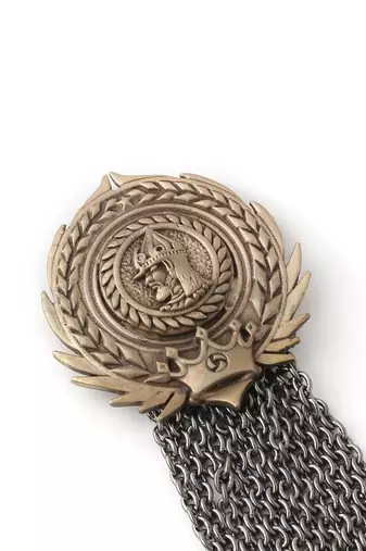 Russia Coin brooch