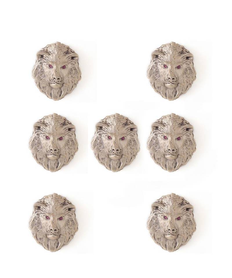 The Lion-King Buttons (Set Of 7)