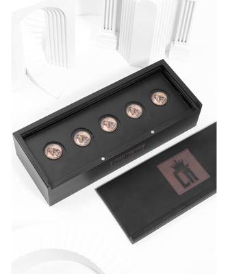 The Horse Coin Buttons (Set Of 5) 1
