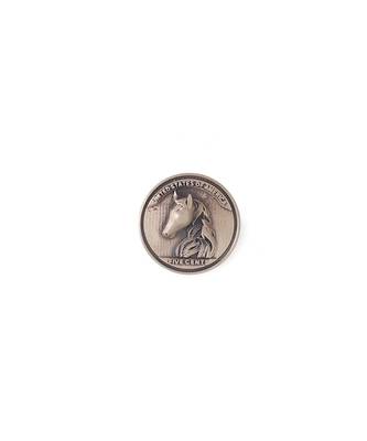 The Horse Coin Buttons (Set Of 5) 3