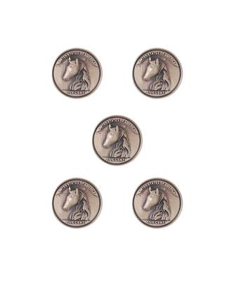The Horse Coin Buttons (Set Of 5) 4