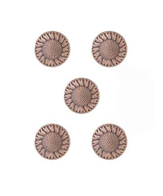 The sunflower Buttons (Set Of 5) 5