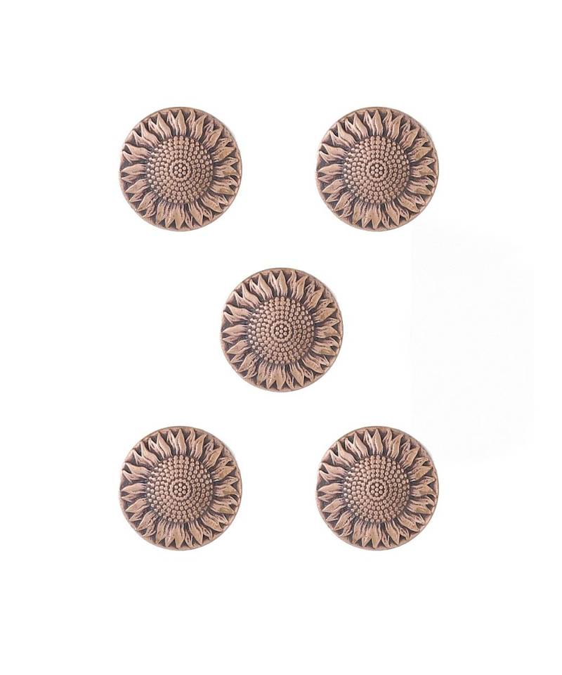 The sunflower Buttons (Set Of 5)