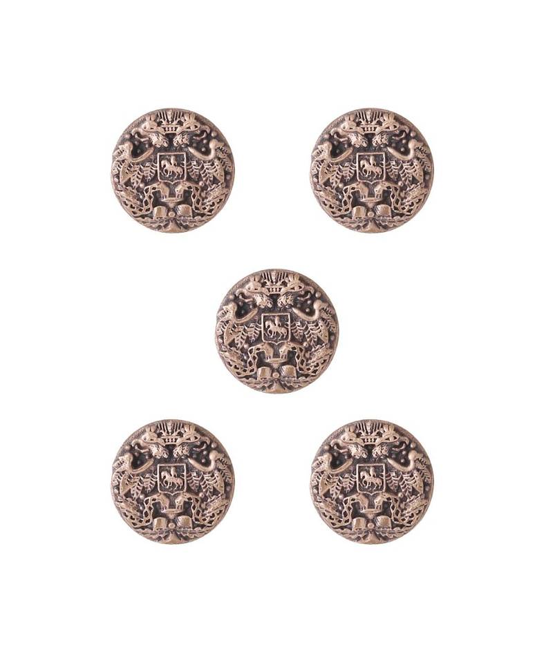 Military Merit Buttons (Set Of 5)