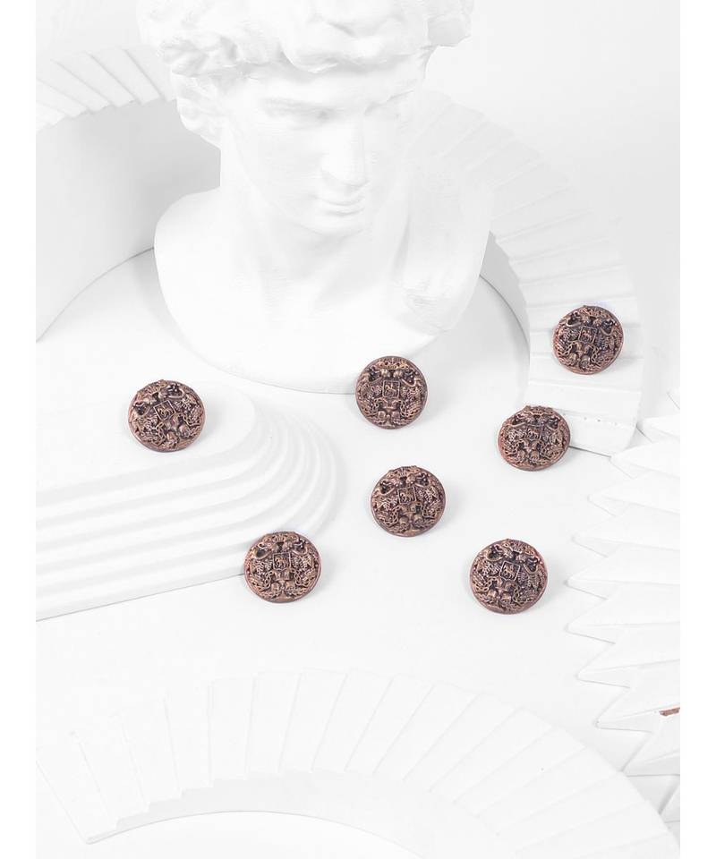 Military Merit Buttons (Set Of 7)