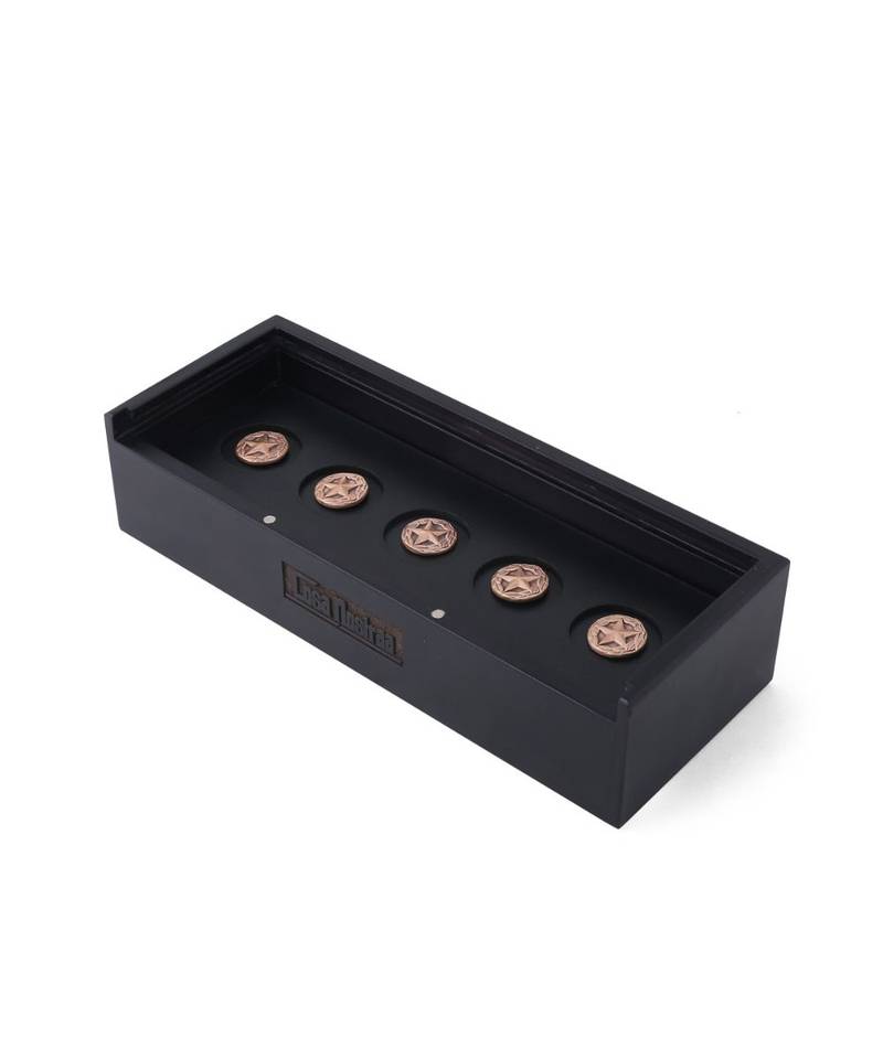 Star Shield Buttons (Set Of 5)