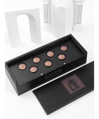 Star Shield Buttons (Set Of 7) 1
